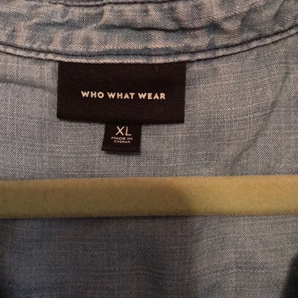 Denim Button Down Shirt - Picture 2 of 3